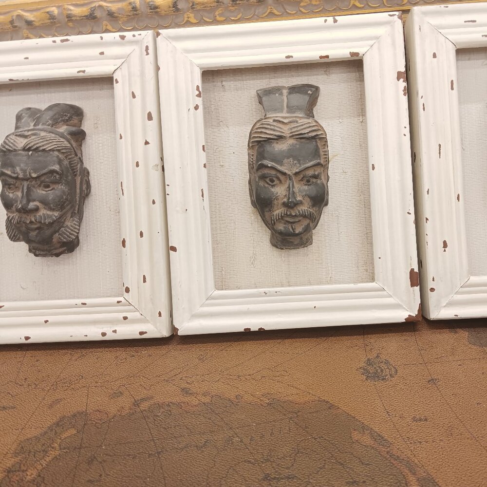Asian face wall art